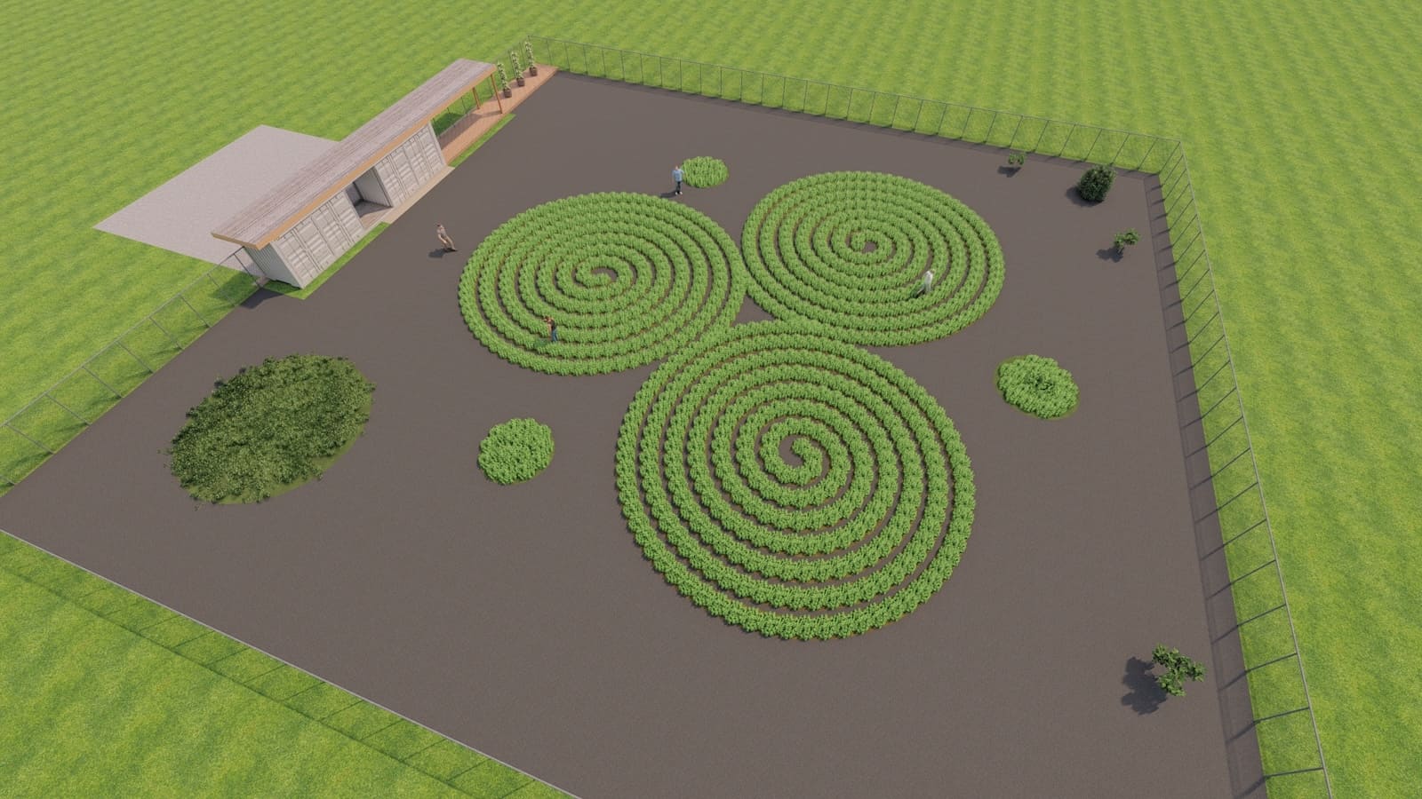 crop circle farm in a box