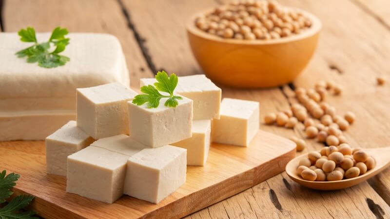 different types of bean curd